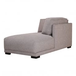 Moe's Home Collection Romeo Chaise Right Grey