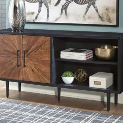 Ashley Furniture Shayland - Black/brown - Accent Cabinet Cabinets