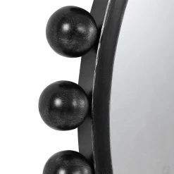 Uttermost Cyra Black Round Mirror Accessories