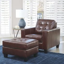 Signature Design By Ashley® Altonbury - Chair With Ottoman