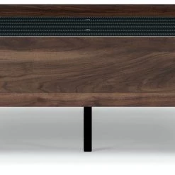 Signature Design By Ashley® Calverson - Mocha - Full Platform Bed Beds