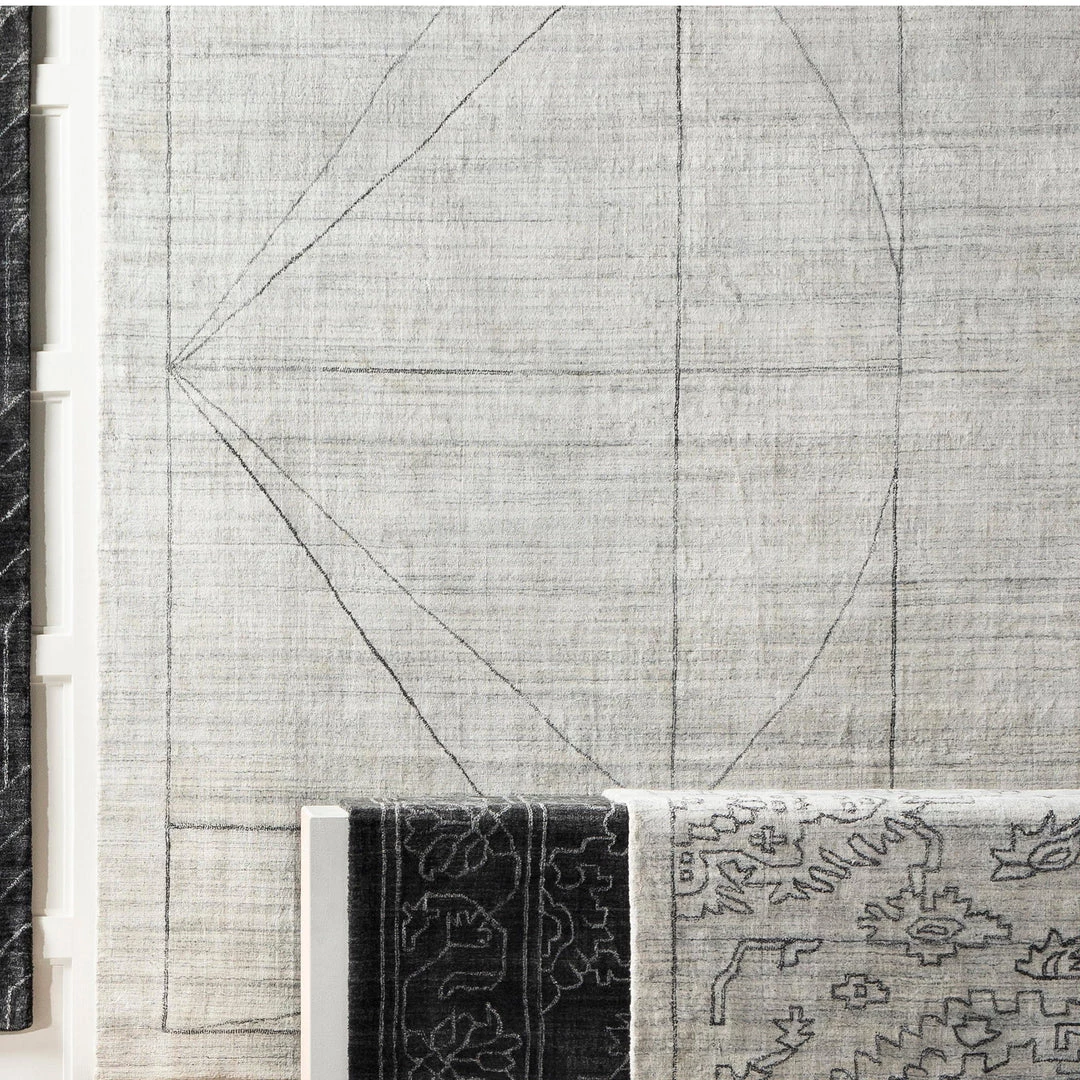 Uttermost Costilla Modern White 6 X 9 Rug 5 Uttermost Costilla Modern White 6 X 9 Rug