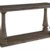 Ashley Furniture Tables Johnelle - Gray - Sofa Table