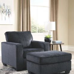 Signature Design By Ashley® Altari - Sleek Track - Sofa & Loveseat Set Living Room Sets
