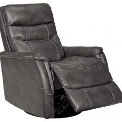 Ashley Furniture Riptyme - Quarry - Swivel Glider Recliner