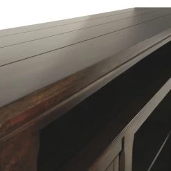 Ashley Furniture Roddinton - Dark Brown - Xl Tv Stand W/fireplace Option