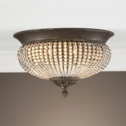 Uttermost Cristal De Lisbon Crystal Flush Mount Accessories