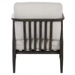 Chairs Uttermost Brunei White Accent Chair