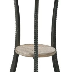 Ashley Furniture Tables Enderton - White Wash/pewter - Accent Table