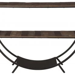 Ashley Furniture Lamoney - Gray/white/brown - Console Sofa Table Tables