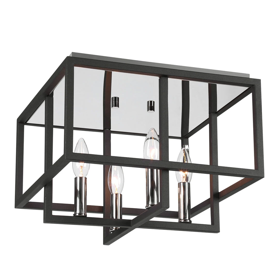 Accessories Uttermost Quadrangle 4 Light Flush Mount 6 Accessories Uttermost Quadrangle 4 Light Flush Mount