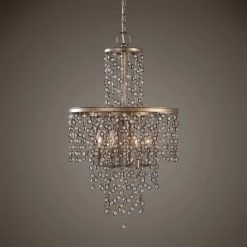 Accessories Uttermost Valka 6 Light Crystal Chandelier 12 Accessories Uttermost Valka 6 Light Crystal Chandelier