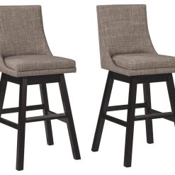 Ashley Furniture Tallenger - Best In Class - UPH Swivel Barstool (2/CN) Stools