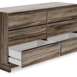 Signature Design By Ashley® Shallifer - Brown - Six Drawer Dresser 14 Signature Design By Ashley® Shallifer - Brown - Six Drawer Dresser
