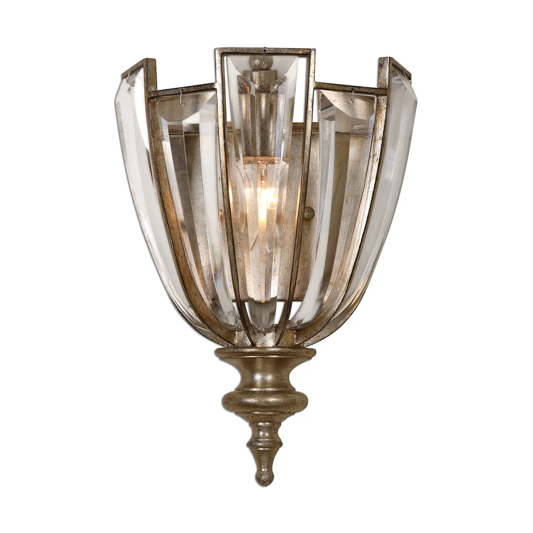 Uttermost Vicentina 1 Light Crystal Wall Sconce 3 Uttermost Vicentina 1 Light Crystal Wall Sconce