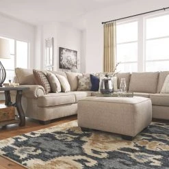 Ashley Furniture Baceno - Hemp - Oversized Accent Ottoman