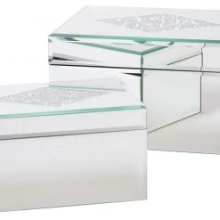 Ashley Furniture Table Decor Charline - Metallic - Box Set (2/cn)