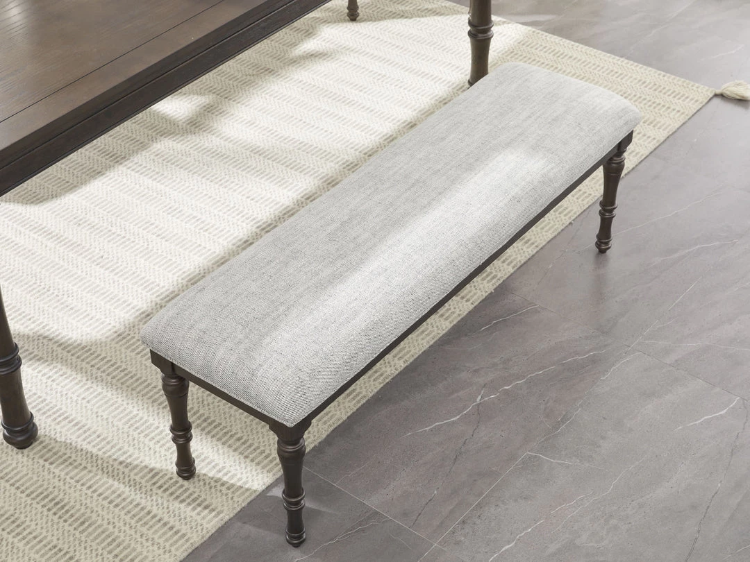Ashley Furniture Lanceyard - Grayish Brown - Upholstered Bench Benches 4 Ashley Furniture Lanceyard - Grayish Brown - Upholstered Bench Benches