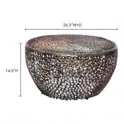 Moe's Home Collection Forge Coffee Table Bronze Tables