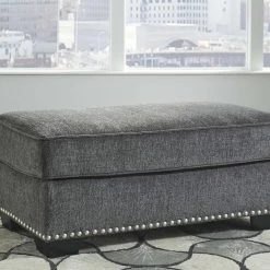Ashley Furniture Locklin - Carbon - Ottoman