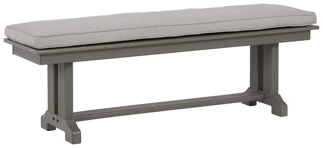 Signature Design By Ashley® Visola - Gray - Bench With Cushion 3 Signature Design By Ashley® Visola - Gray - Bench With Cushion