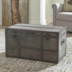 Ashley Furniture Amsel - Gray - Storage Trunk Accessories