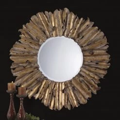Accessories Uttermost Hemani Antique Gold Mirror 7 Accessories Uttermost Hemani Antique Gold Mirror