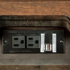 Ashley Furniture Nightstands Wyattfield - Brown / Beige - Two Drawer Night Stand